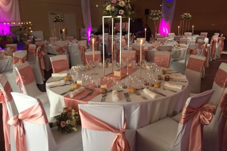 décoration table ronde